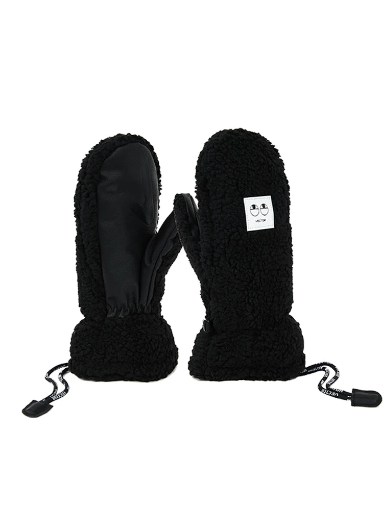 Fluffy Snowboard & Ski Mittens - Image 4