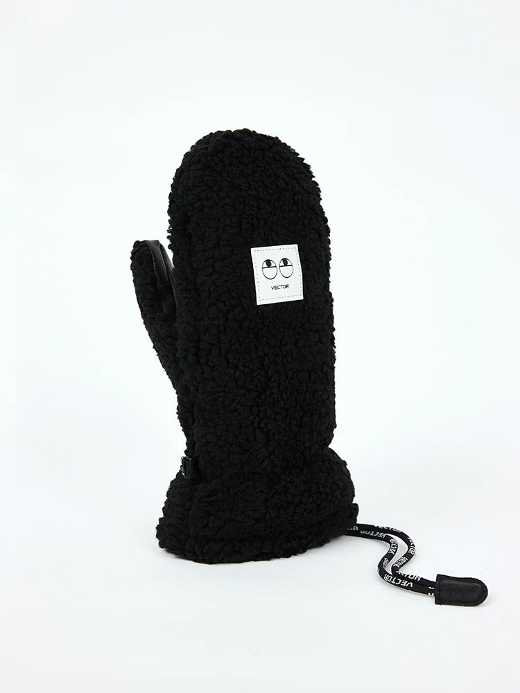 Fluffy Snowboard & Ski Mittens - Image 5