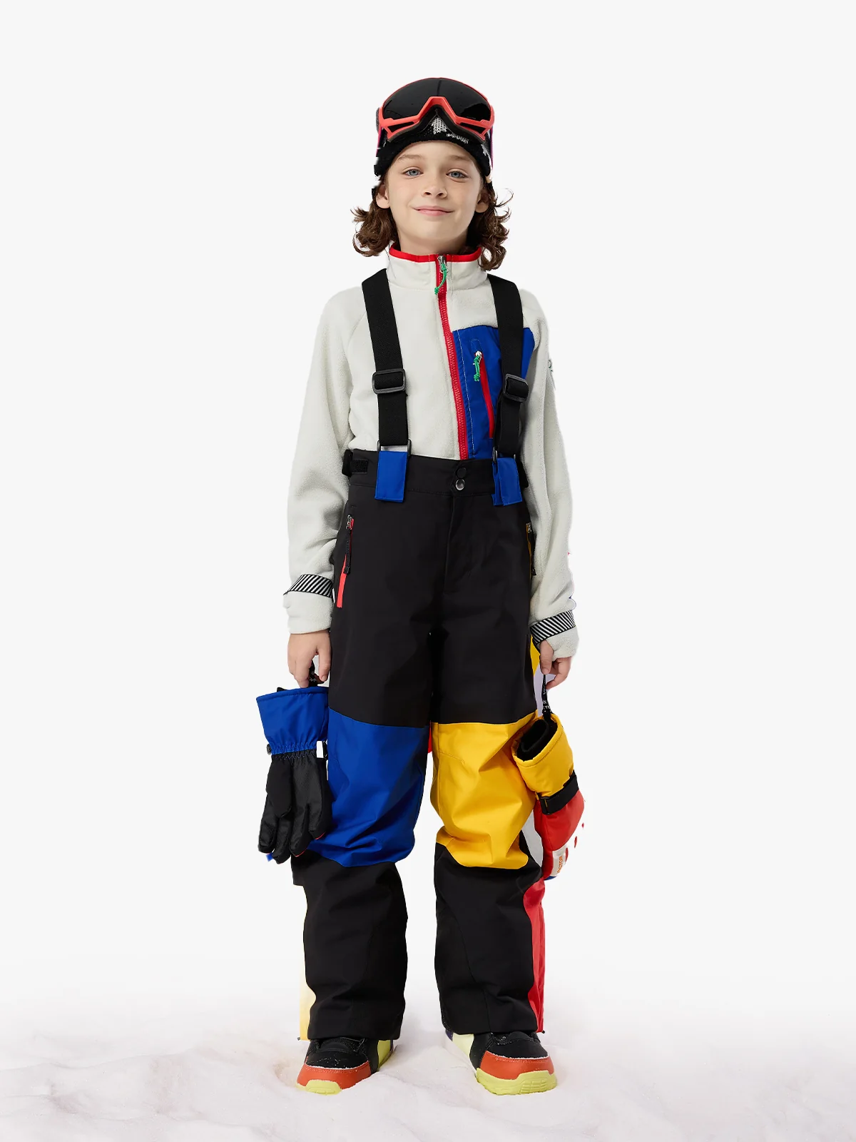 Kids' Colorcube 2L Bib Pants - Image 5