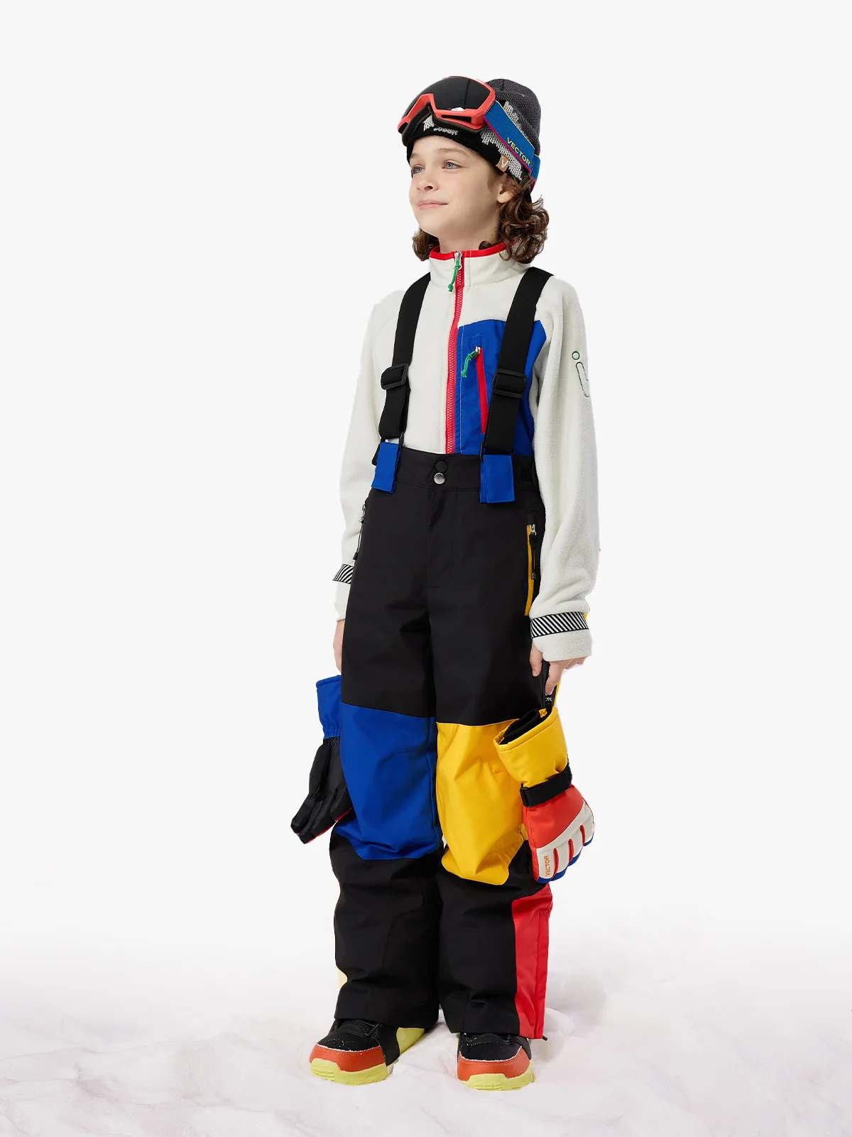 Kids' Colorcube 2L Bib Pants - Image 6