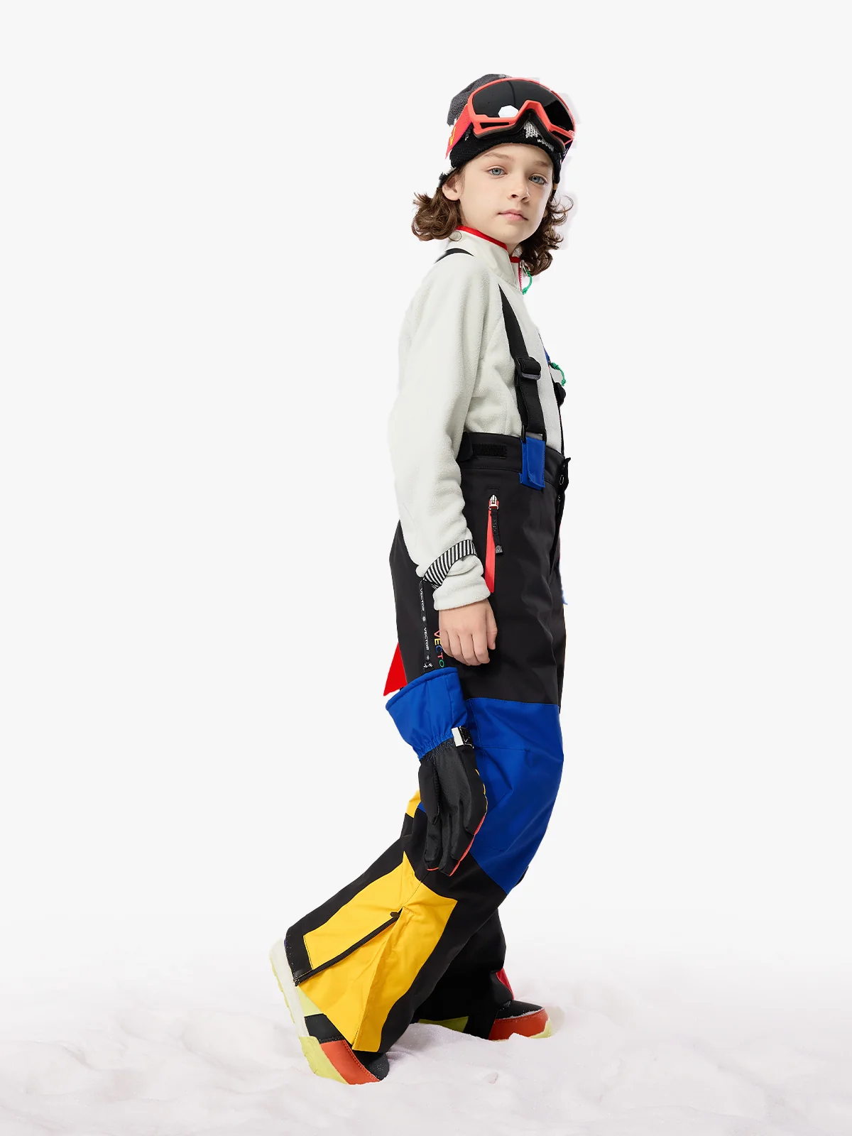 Kids' Colorcube 2L Bib Pants - Image 7