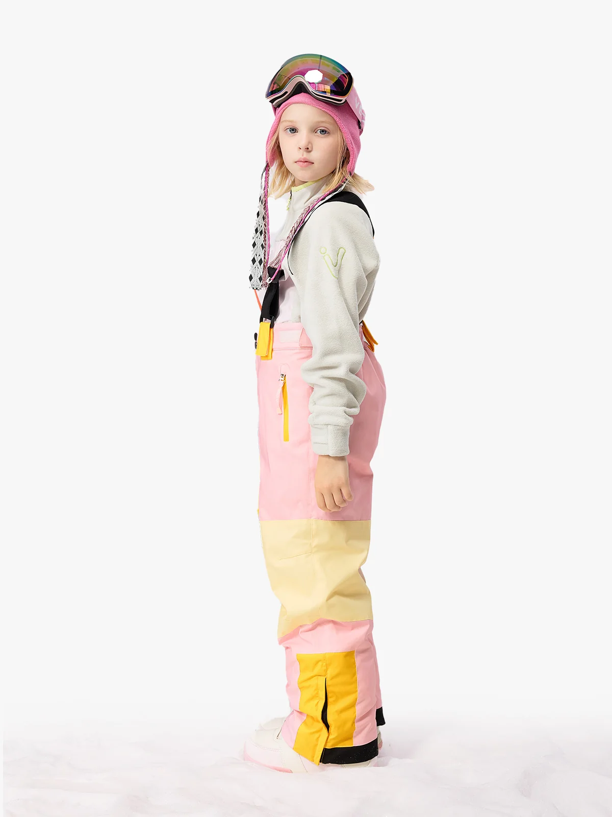 Kids' Colorcube 2L Bib Pants - Image 3