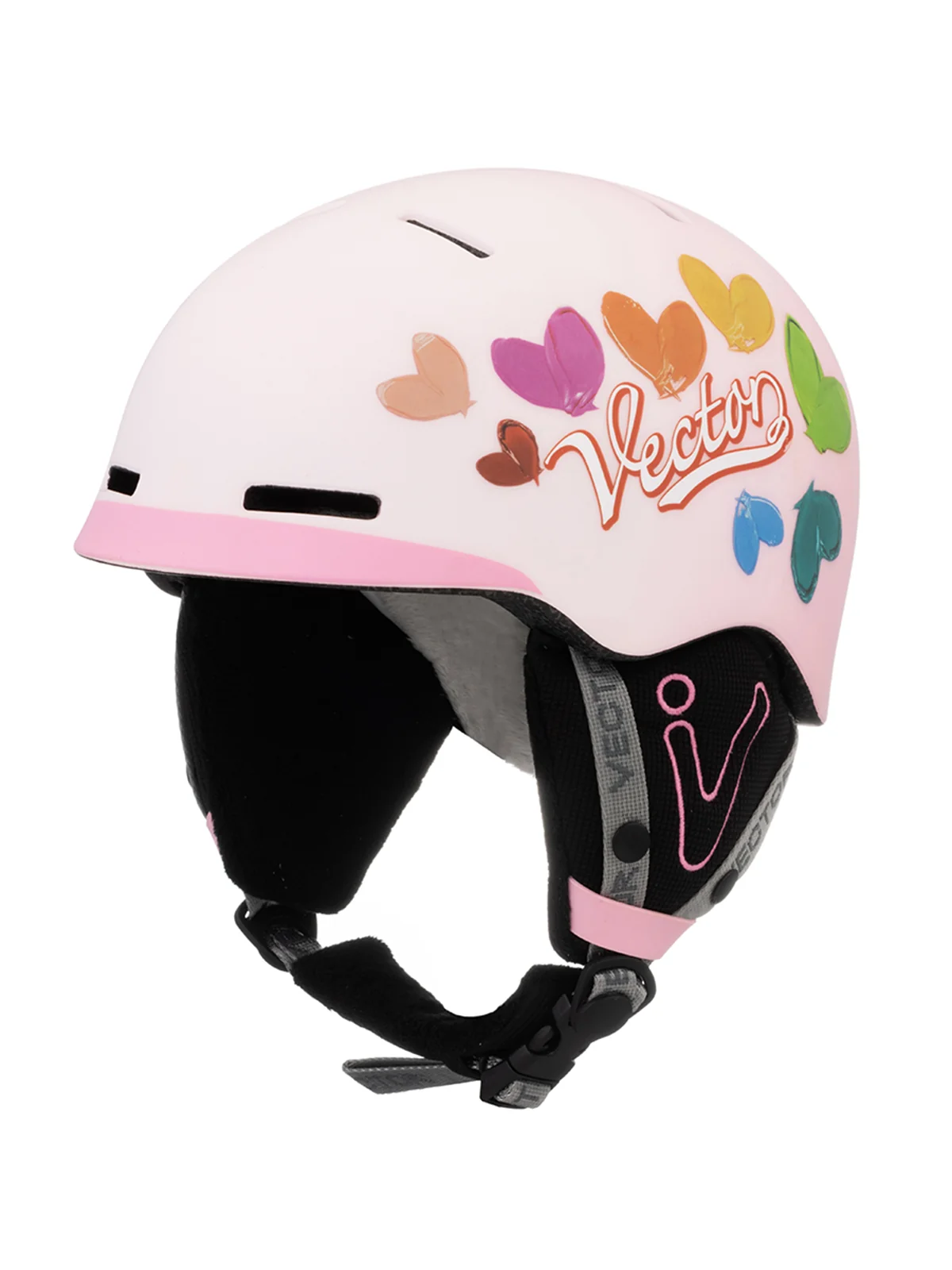 Kids' Doodle Small Brim Ski & Snowboard Helmet - Image 36
