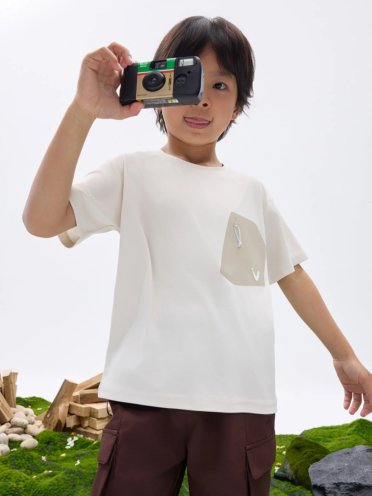 Kids' PocketRock Tee UPF50+ - Image 7