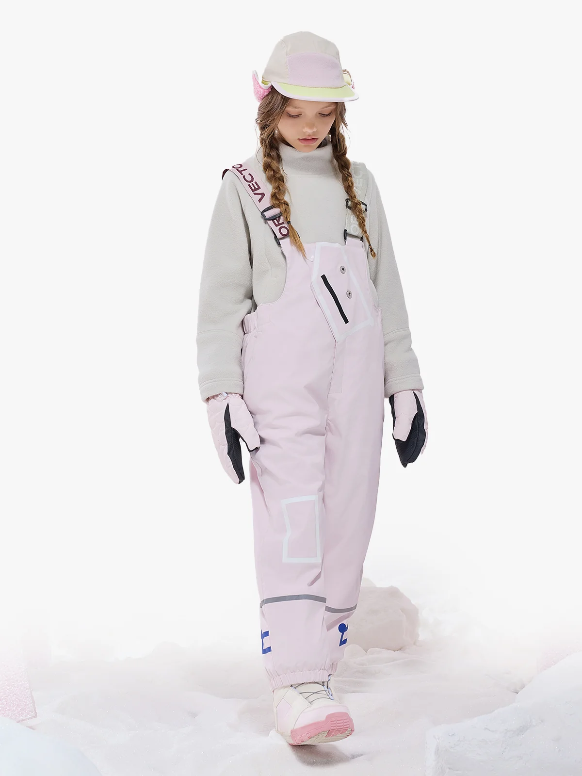 Kids' Snowpark Slash 2L Bib Pants - Image 3