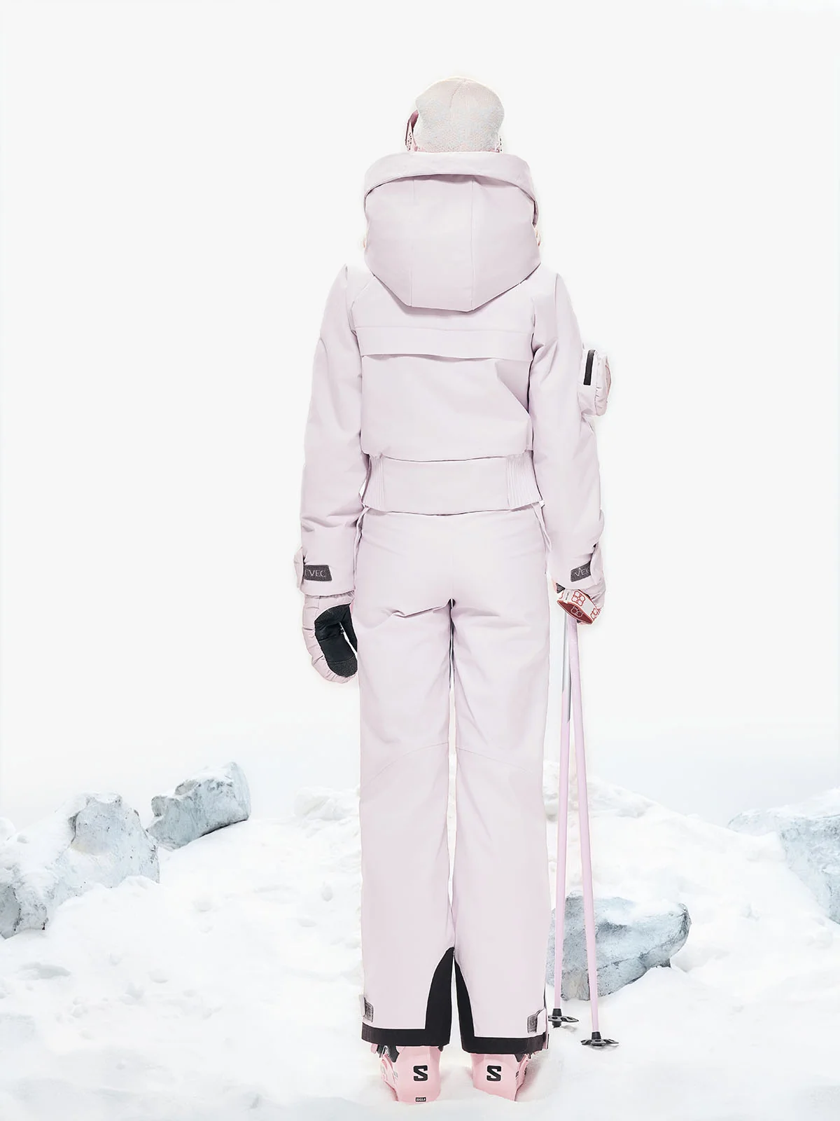 Macaron Cropped Down Jacket - Image 6