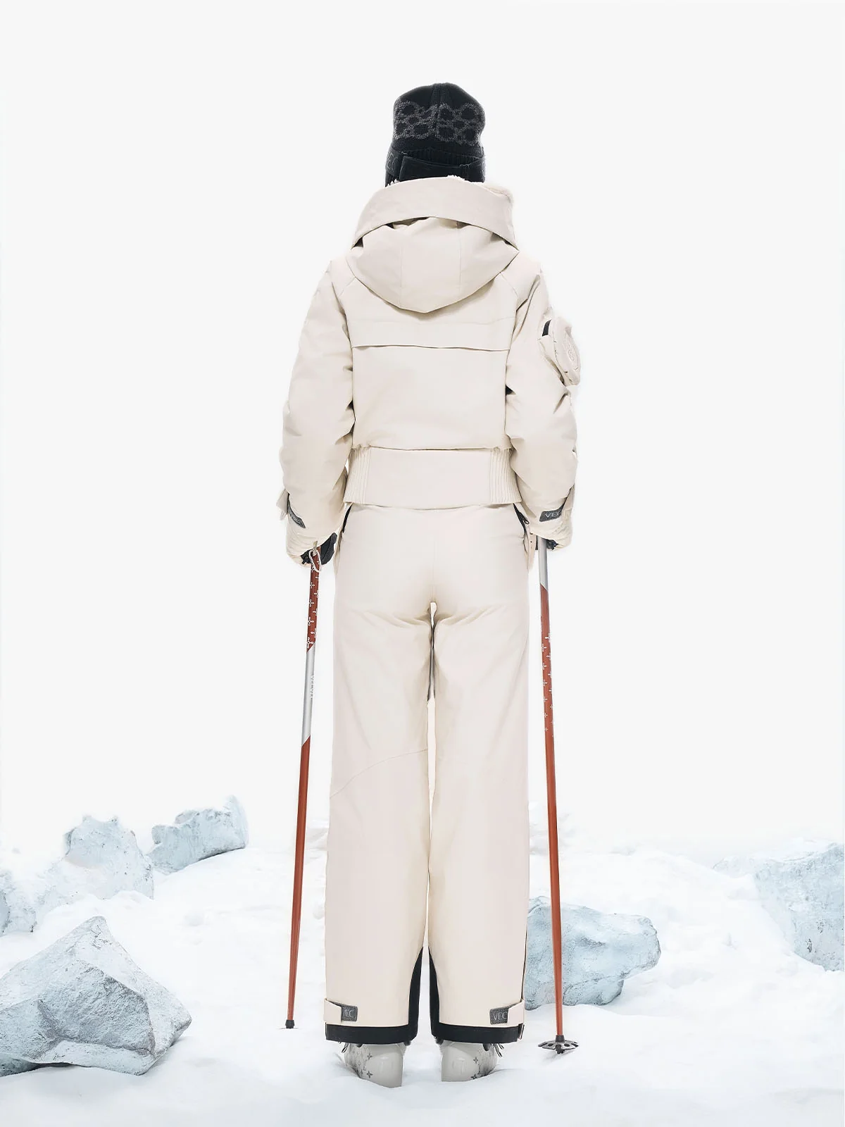 Macaron Cropped Down Jacket - Image 8