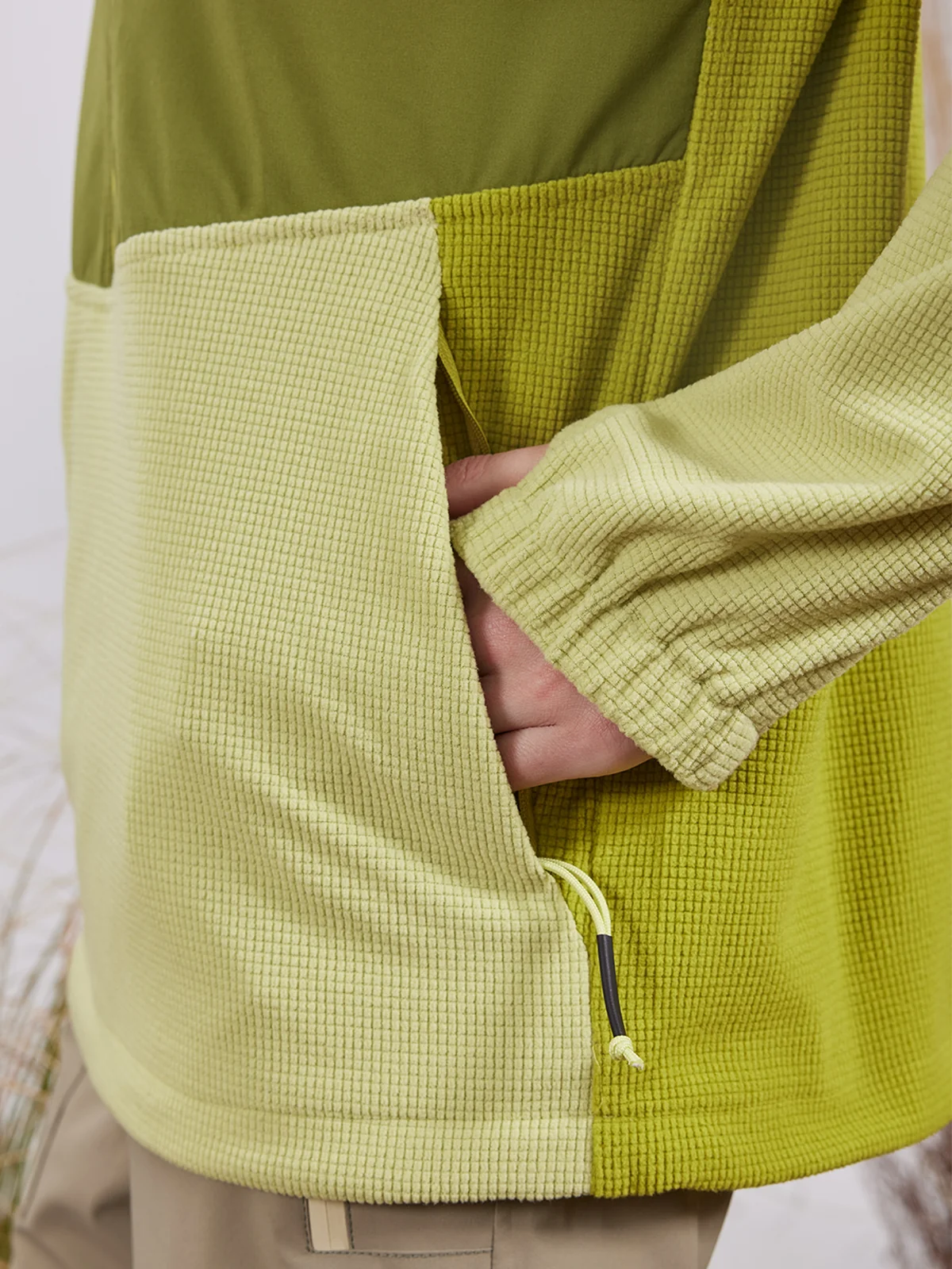 Men's Half-Zip Waffle Fleece - Image 12