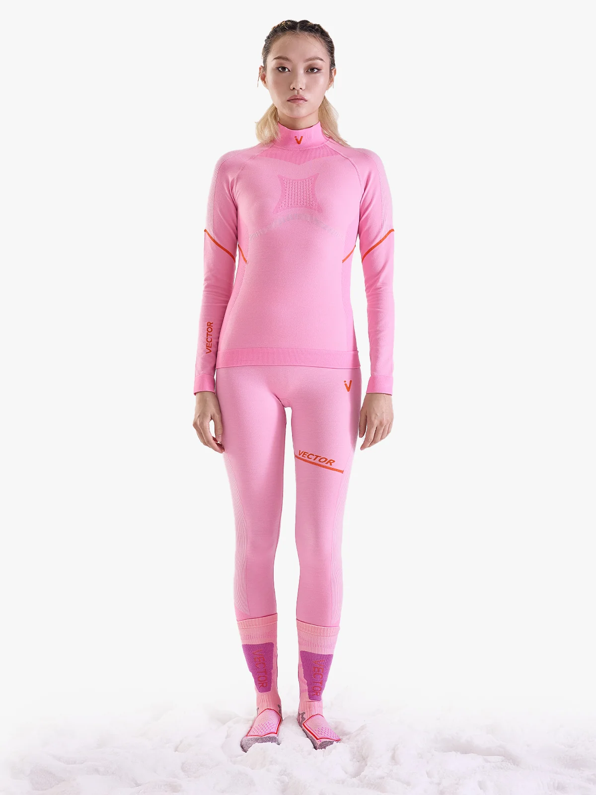 Women's Montagne Wool Seamless Base Layer Top - Image 2