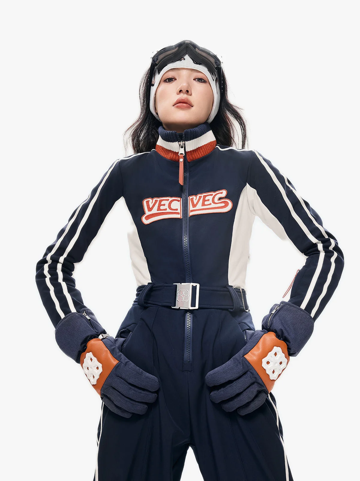 Retro Preppy Ski Suit - Image 4