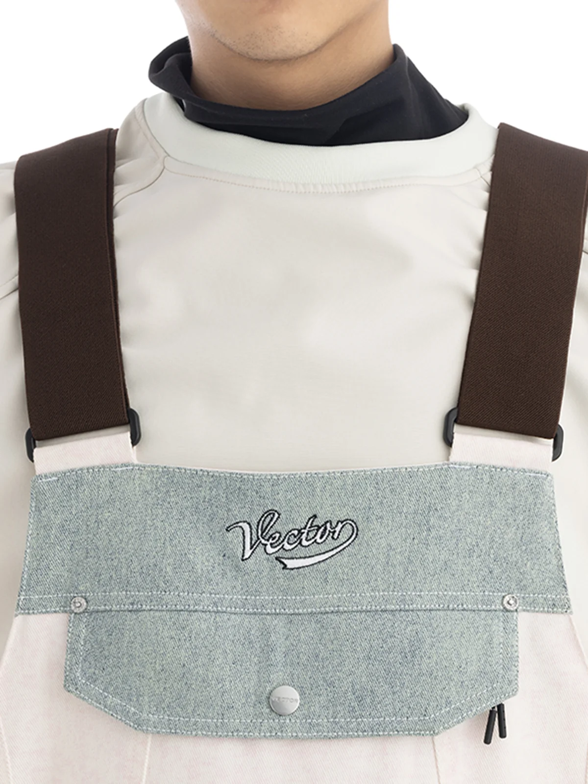 Women's 2L Denimshell Utility Bib Pants - Image 5