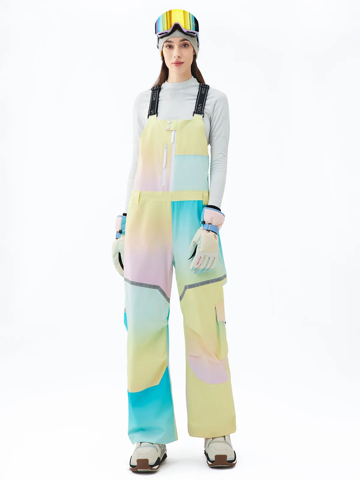 Women's Glow 2L Bib Pants - Image 4