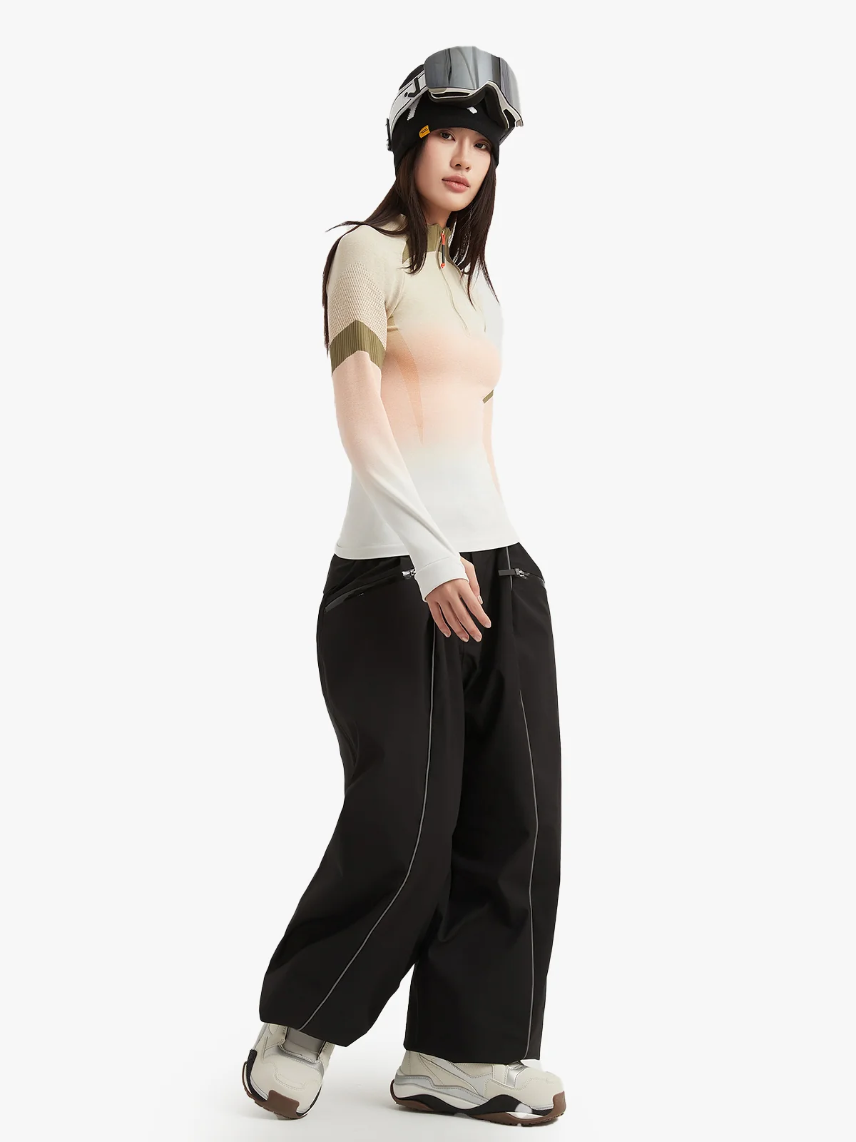 Women's Ombre Seamless Long Sleeve Top - Image 5
