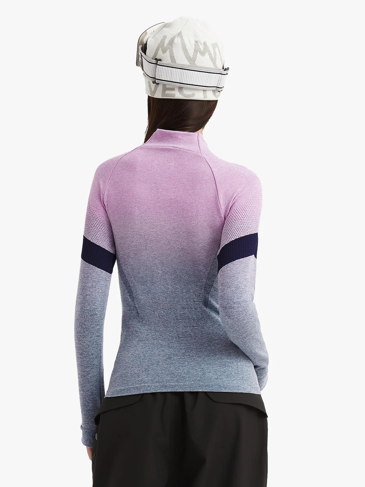 Women's Ombre Seamless Long Sleeve Top - Image 3