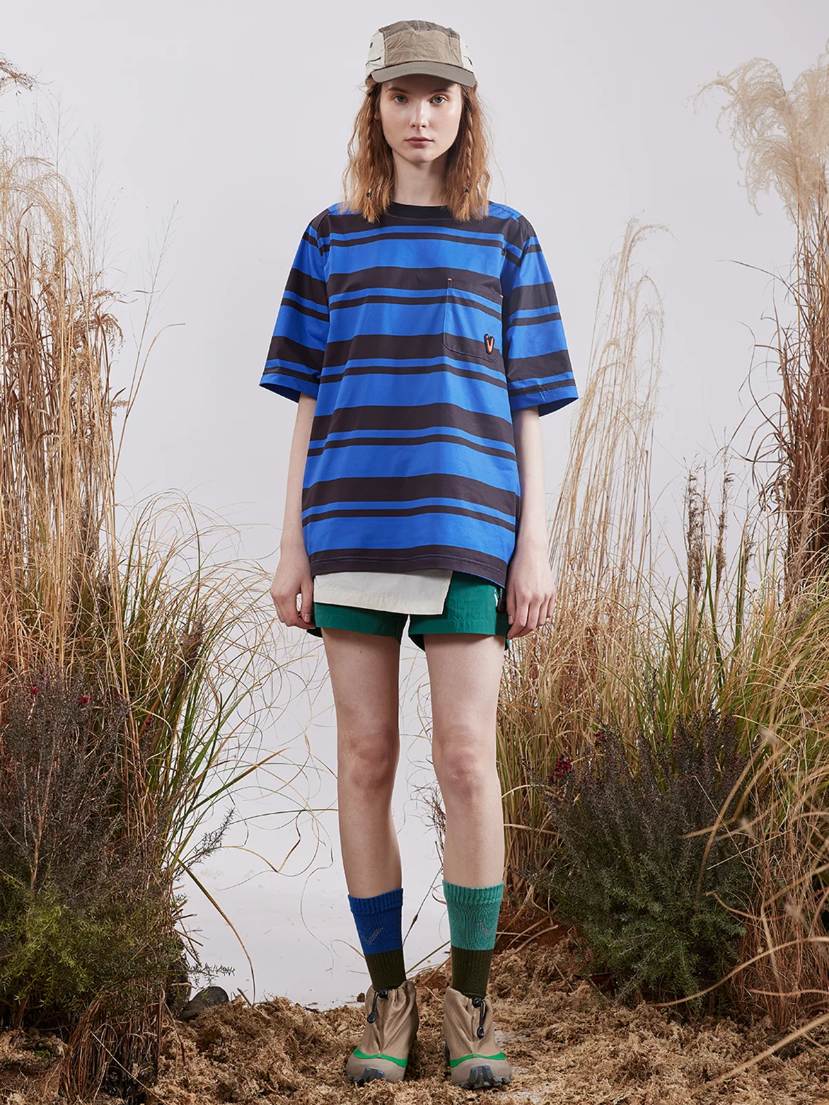Women's Quick Dry Easy-Care Stripe Tee - Image 10