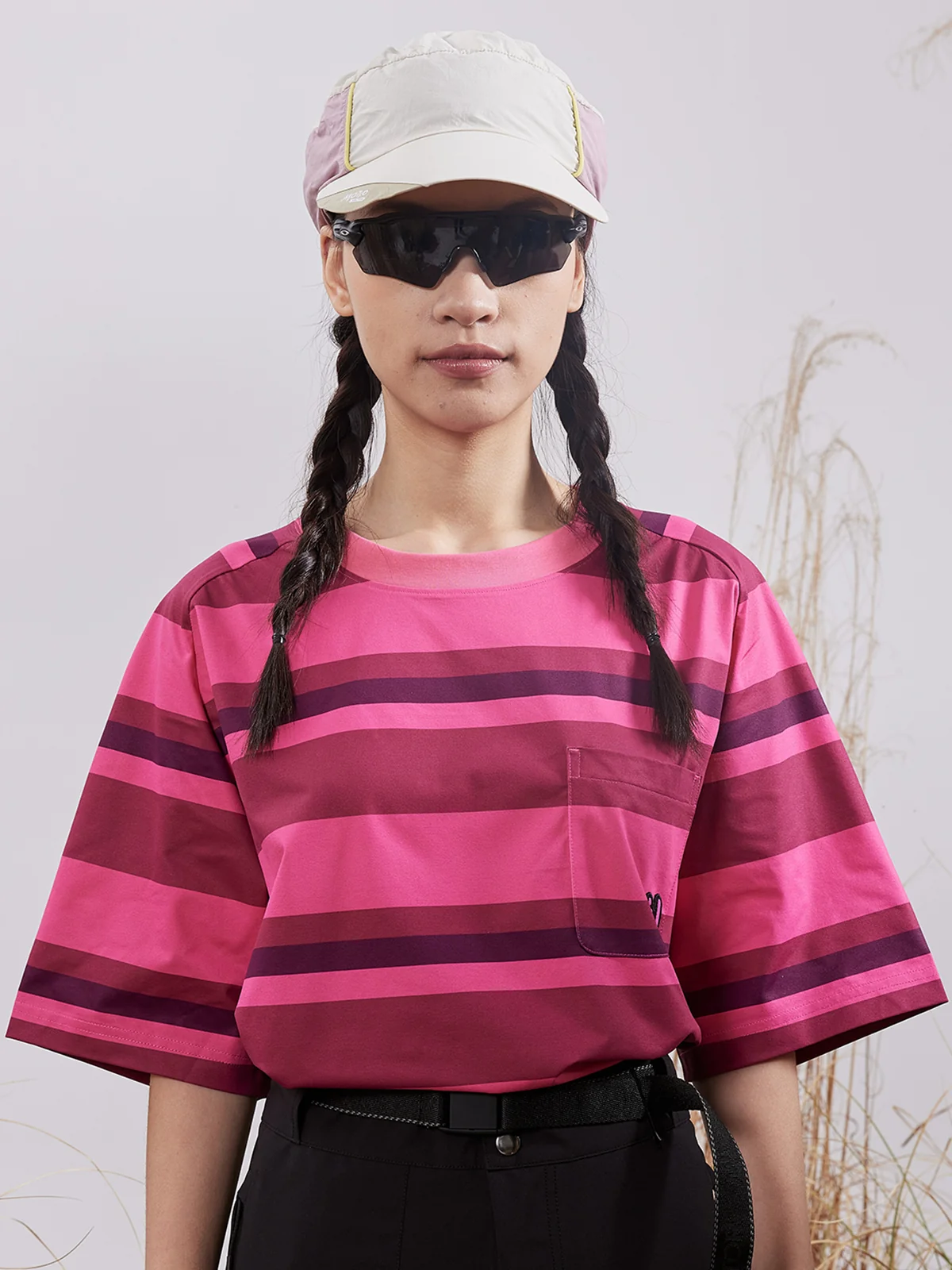 Women's Quick Dry Easy-Care Stripe Tee - Image 16