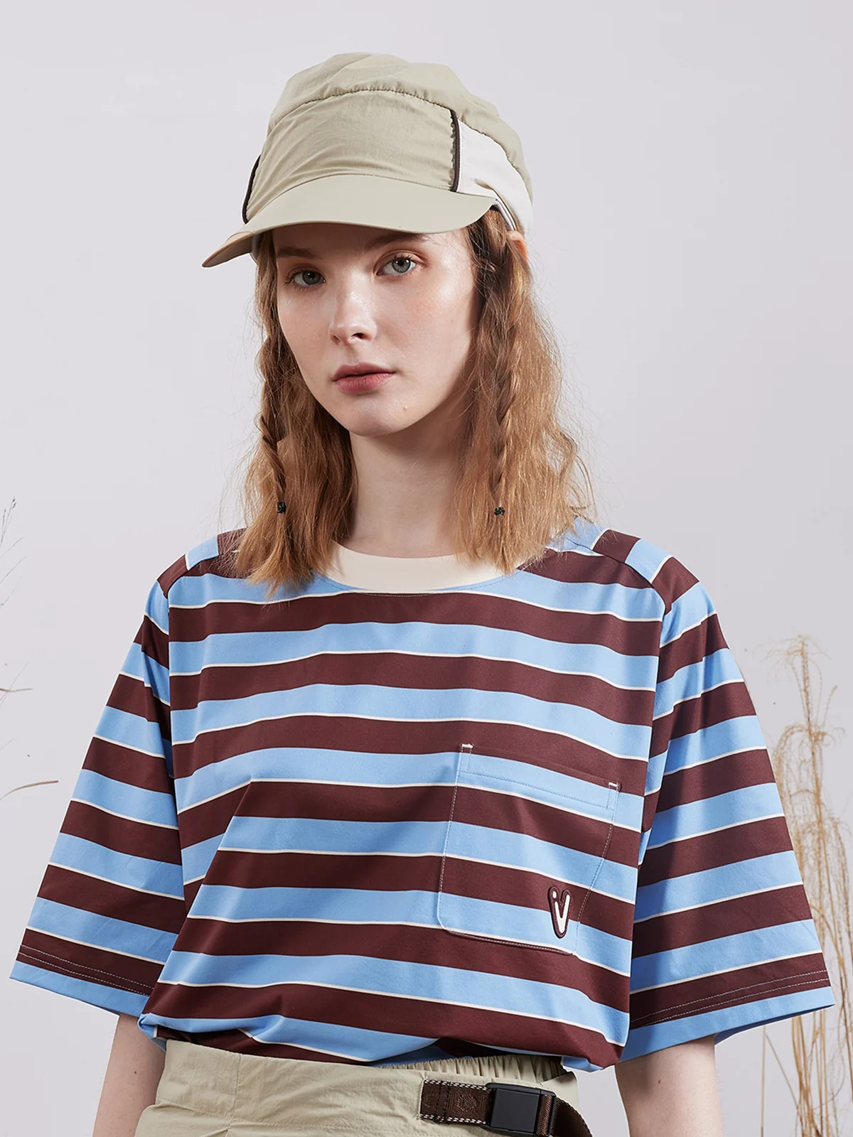 Women's Quick Dry Easy-Care Stripe Tee - Image 31