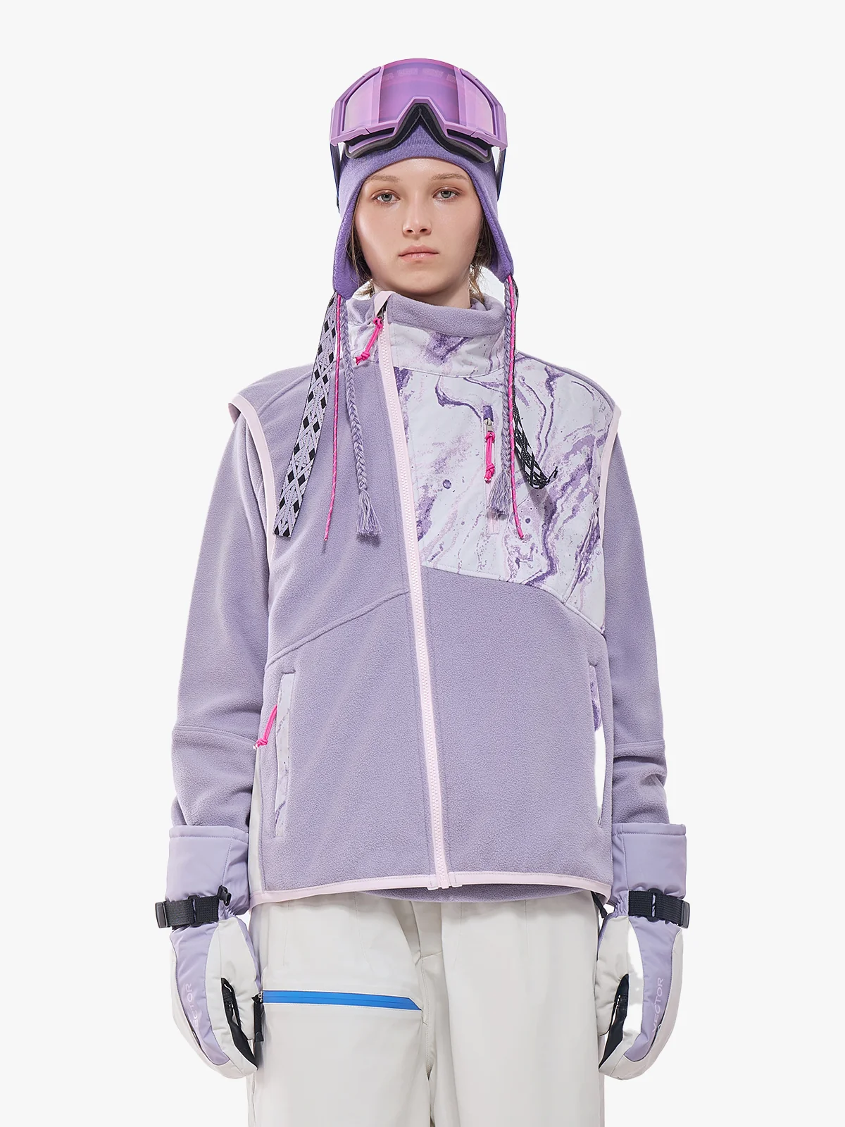 Snowpark Slash Fleece Vest