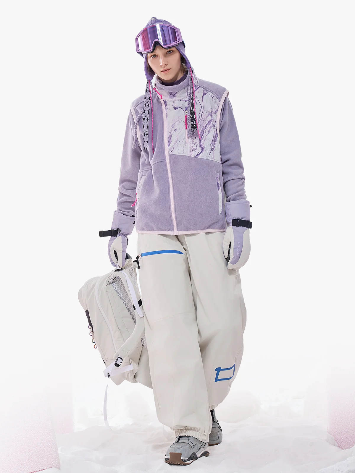 Snowpark Slash Fleece Vest - Image 5