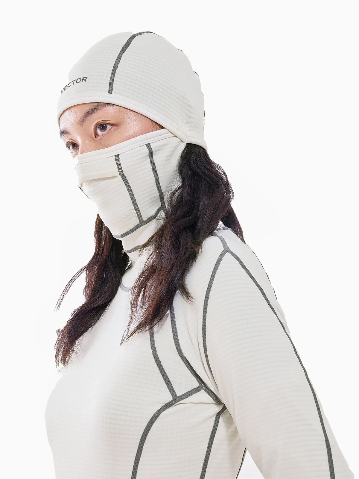 Women's Hakama Waffle Mid-Layer - Image 3