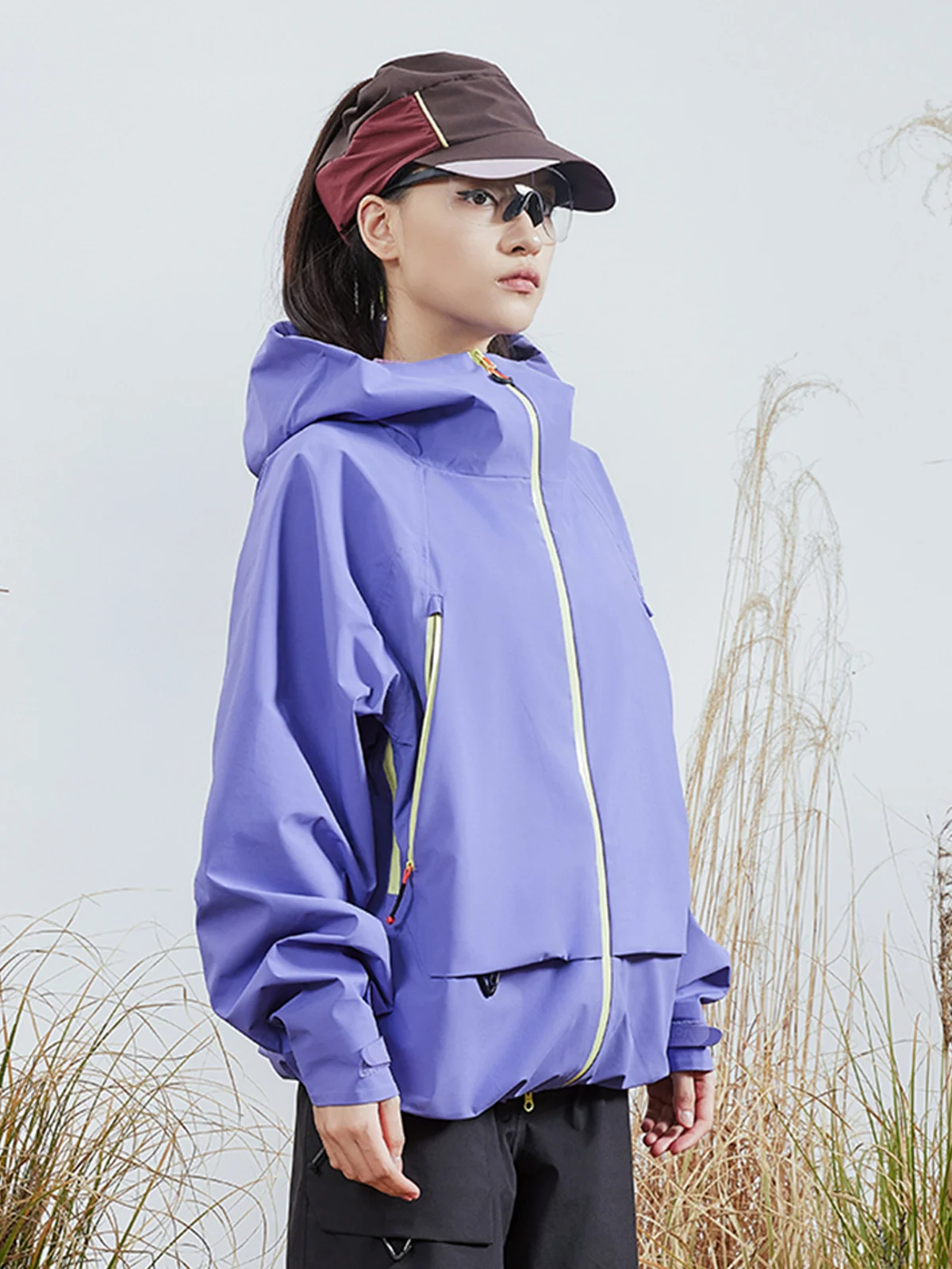 Women's Zenith 3L Hardshell Rain Jacket - Image 3